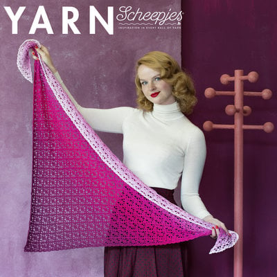 Scheepjes Frozen Rose Shawl - Yarn 10