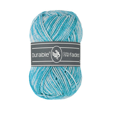 Durable Cosy Fine Faded 371 - Turquoise