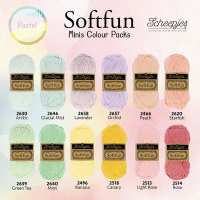 Scheepjes Softfun Colour Pack Pastel