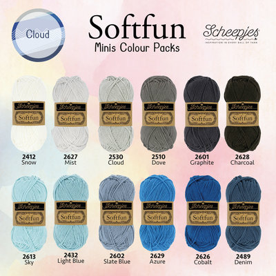 Scheepjes Softfun Colour Pack Cloud