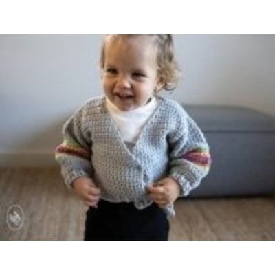 Durable Haakpakket Rainbow Babyvestje