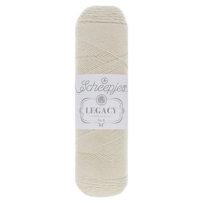 Scheepjes Legacy natural cotton no. 8 Ecru - 089