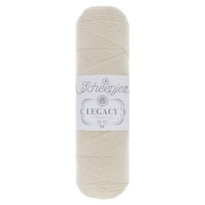 Scheepjes Legacy natural cotton no. 12 Ecru - 089