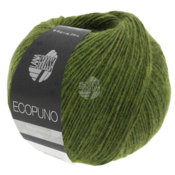 Lana Grossa Ecopuno 054 - Donker olijf groen