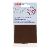 Opry Reparatiedoek Opstrijkbaar Donkerbruin (881)