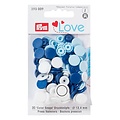 Prym Color Snaps Blauw/Wit