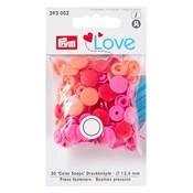 Prym Color Snaps Roze/Rood