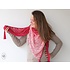 Durable Haakpakket: Wild Strawberry Waaier Shawl