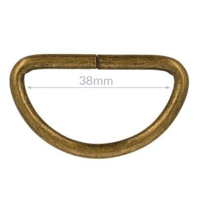 D ring 38 mm (2 stuks)