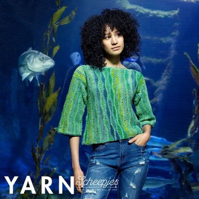 Scheepjes Kelp Garden Sweater  - Yarn 7