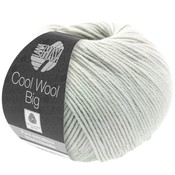 Lana Grossa Cool Wool Big 1002 - Witgrijs