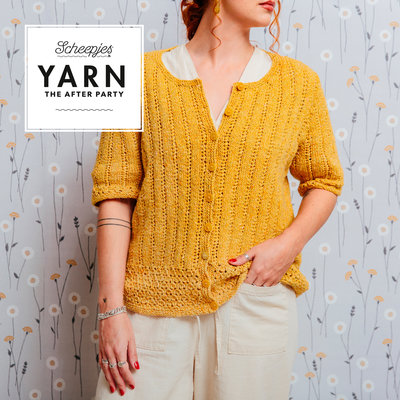 Scheepjes Yarn afterparty 121: Worker Bee Cardigan