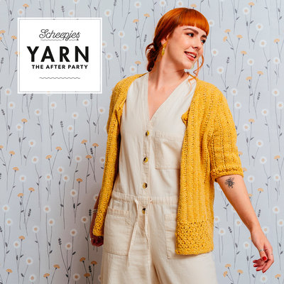 Scheepjes Yarn afterparty 121: Worker Bee Cardigan