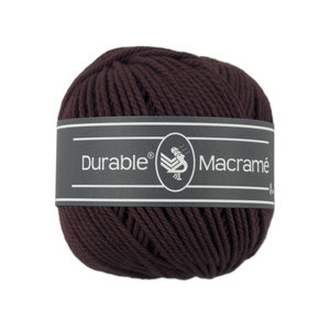 Durable Macramé 384 - Bitter Chocolade