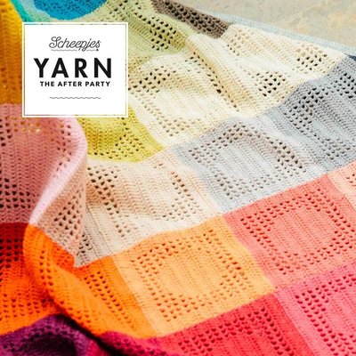 Scheepjes Yarn afterparty 127: Rainbow Dots Blanket