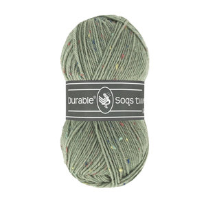 Durable Soqs Tweed 402 - Seagrass