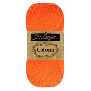 Scheepjes Catona 10 gram - 603 - Neon Orange