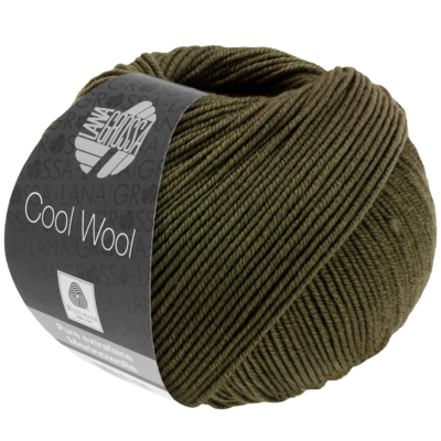 Lana Grossa Cool Wool 2091 - Donker Bruin