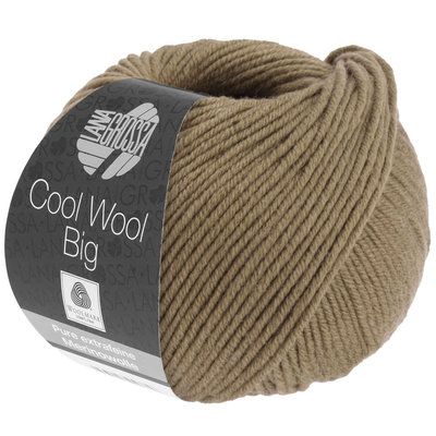 Lana Grossa Cool Wool Big 1011 - Grijs Bruin