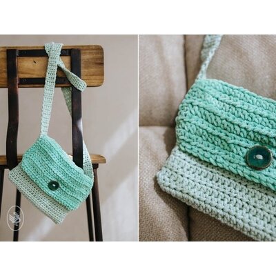 Durable Haakpakket: Seafoam Clutch Bag