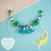 Scheepjes Breipakket: Stegosaurus Pram Garland