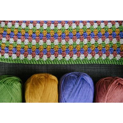 Durable Haakpakket: Comfy Granny Stripe Blanket