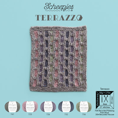 Scheepjes Breipakket: Terrazzo Tile Jumper