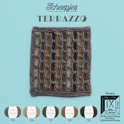 Scheepjes Breipakket: Terrazzo Tile Jumper