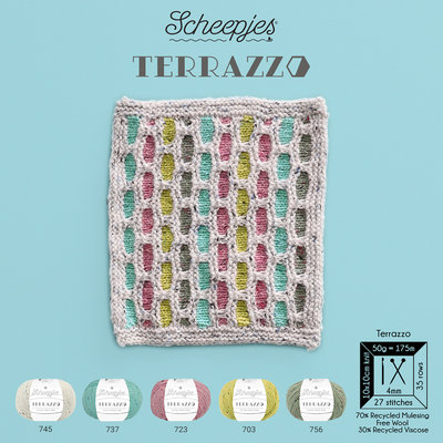 Scheepjes Breipakket: Terrazzo Tile Jumper