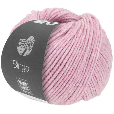 Lana Grossa Bingo Melange (We Care) 1002 - Roze gemeleerd