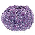 Lana Grossa Cool Merino Print 108- Rood/Blauwviolet/Lichtgrijs