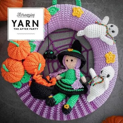 Scheepjes Yarn afterparty 76: Halloween Wreath