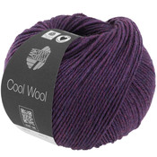Lana Grossa Cool Wool 1403- Donker Violet Gemêleerd