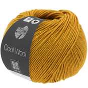 Lana Grossa Cool Wool 1407 - Mosterdgeel Gemêleerd