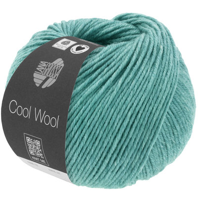 Lana Grossa Cool Wool 1415 - Turkoois Gemêleerd