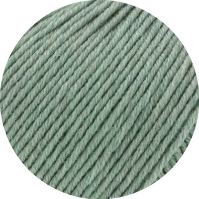 Lana Grossa Cool Wool 1416 - Grijs Groen Gemêleerd
