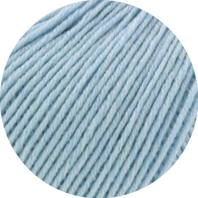 Lana Grossa Cool Wool 1420 - Licht Blauw Gemêleerd