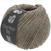 Lana Grossa Cool Wool Big 1621 - Grijs Bruin Gemêleerd