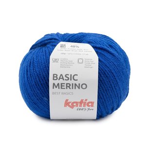 Katia Basic Merino 94 - Ultramarijn blauw