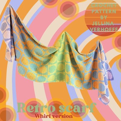 Garenpakket: Retro Scarf - Whirl