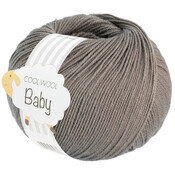 Lana Grossa Cool Wool Baby 324 - Parelgrijs