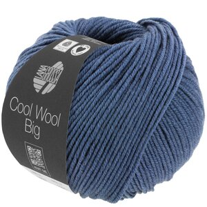 Lana Grossa Cool Wool Big 1627 - Blauw Gemêleerd