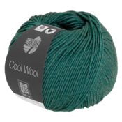 Lana Grossa Cool Wool 1425 - Donkergroen Gemêleerd