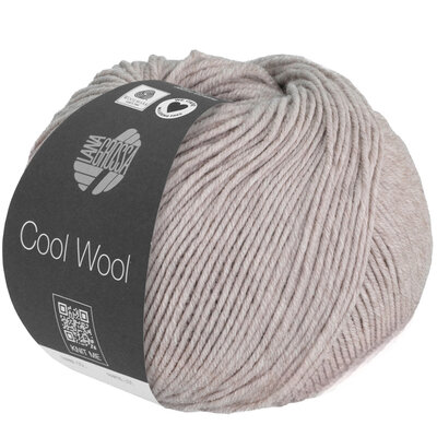 Lana Grossa Cool Wool 1426 - Grijsbeige Gemêleerd