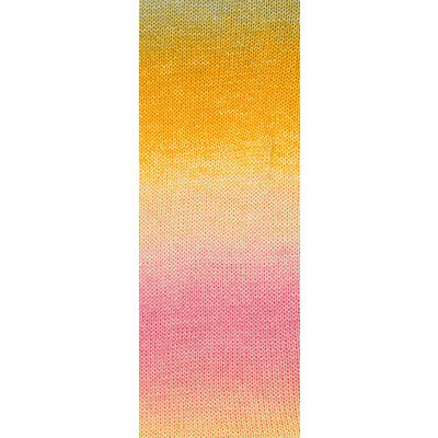Lana Grossa Cotonella 3 - Licht grijs/Narcis/Roze beige/Felroze/Zalm