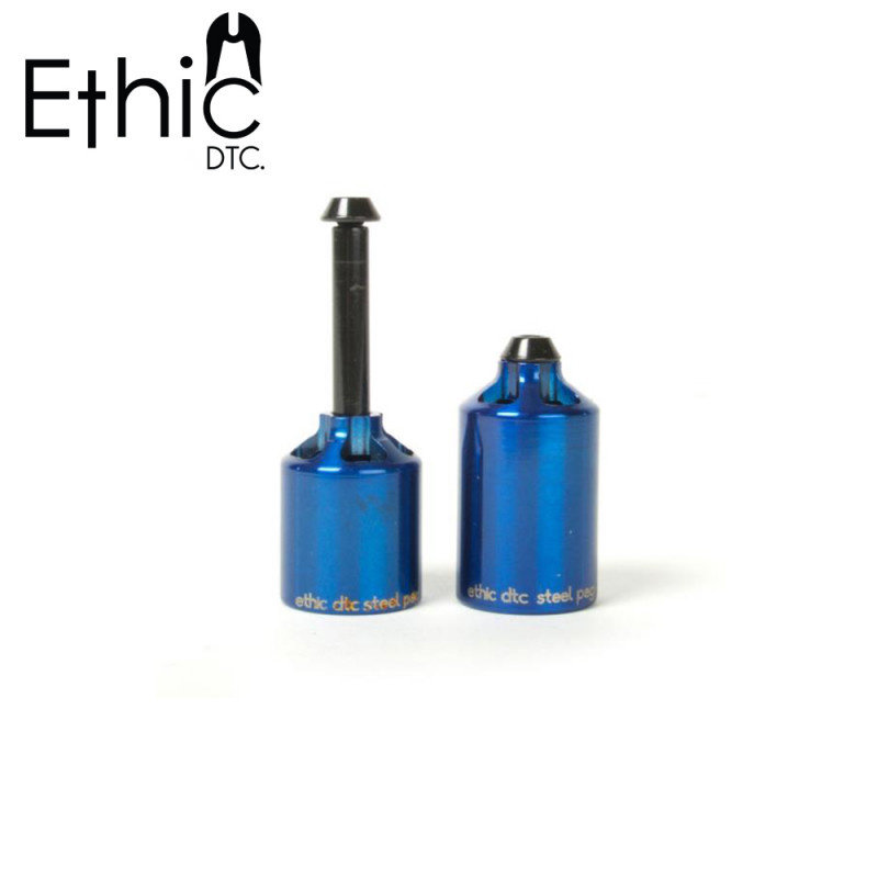 Ethic DTC  Steel Pegs Blue