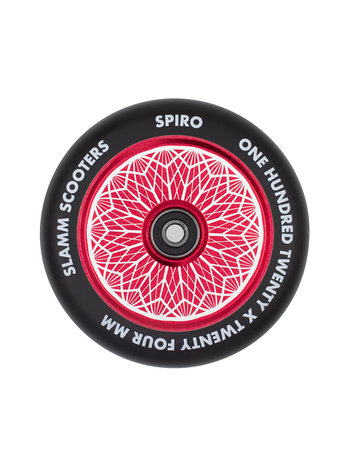 Spiro Hollow Core Wheels Red