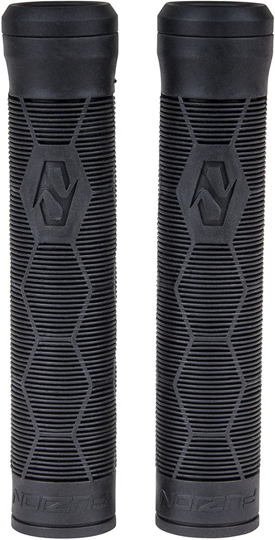 Fuzion  Hex Swirl Grips Black