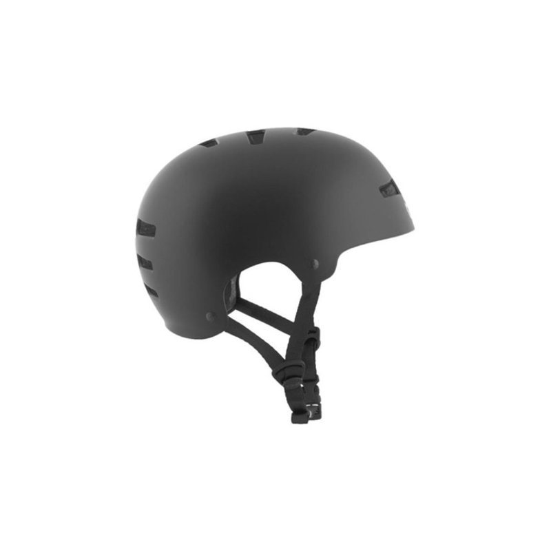 TSG Evolution Helm Solid Satin Black