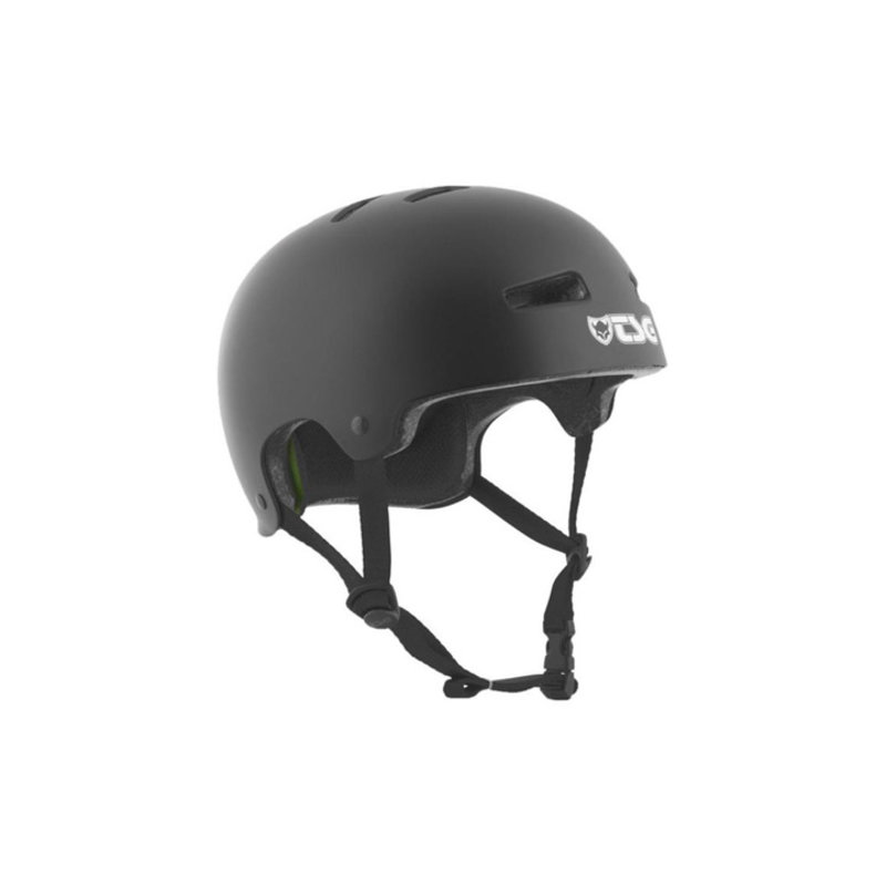 TSG Evolution Helm Solid Satin Black